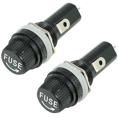 Panel mount chassis fuse - x,