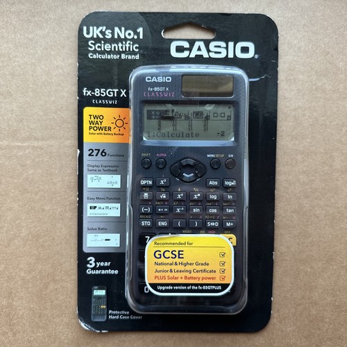 Casio classwiz 85gtx - classwiz, fx-85gtx
