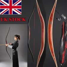 60" Traditional Wooden Longbow