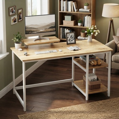 Stylish oak home - office, desk