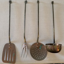 Set Of 4 Vintage Copper