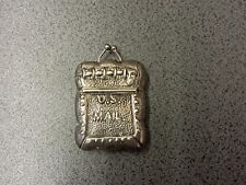 Vintage White Metal U.S. Mail