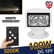 Boat Remote Control 12V 100W Spotlight Marine Searchlight Car Car Kit