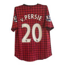 Robin van Persie signed Shirt EXACT PROOF JERSEY MANCHESTER UNITED 12 13 MAN UTD