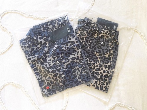Qilo blue leopard resort shirt - qilo,