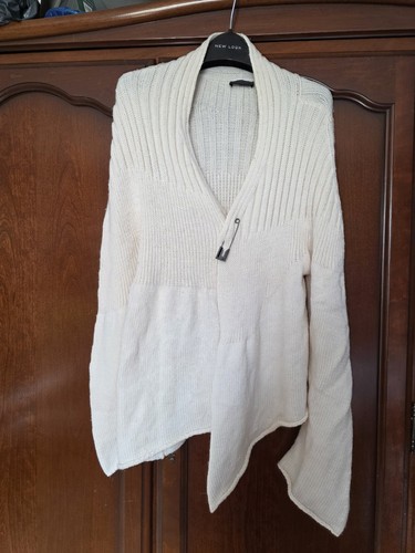 Ivory wool blend - wool, cardigan