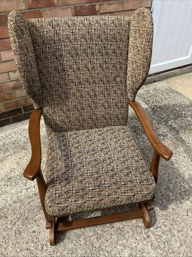 Vintage wing back glider - vintage,