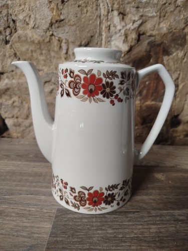 Meakin coffee pot - pot, white