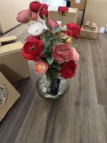 Next red artificial floral - next,