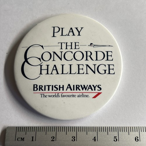 Collectible pin badge concorde - badge,