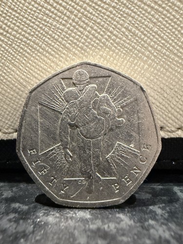 2006 50p wounded fellow - 2006,
