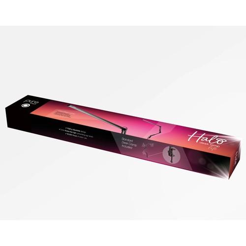 Halo led desk - led, lamp