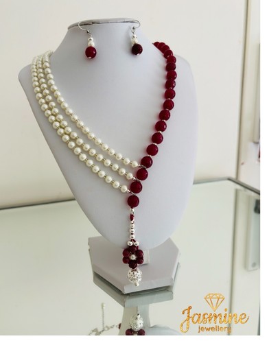 Stunning red chalcedony - red,