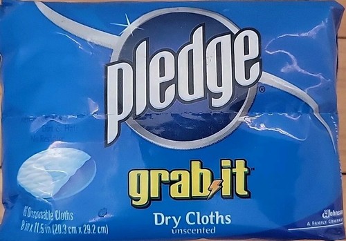 Pledge grab dry disposable - dry,