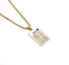 Mens Necklace 4 Qul Muslim