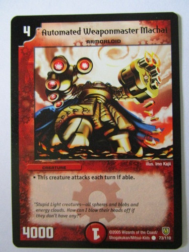 Duel masters automated - duel,