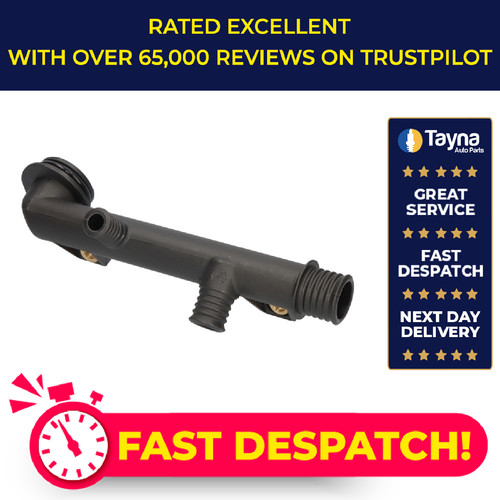Coolant flange pipe fits bmw - pipe,
