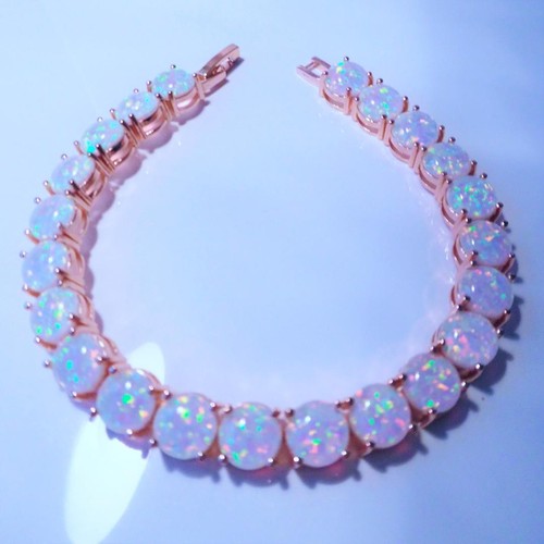Beautiful white fire opal - fire,