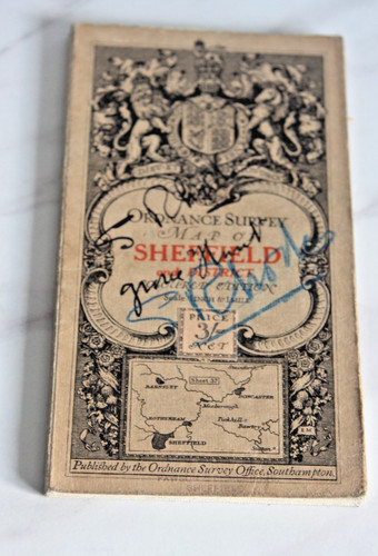 Vintage original map - ,