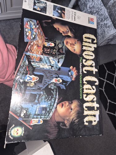 Vintage ghost castle board - ghost,
