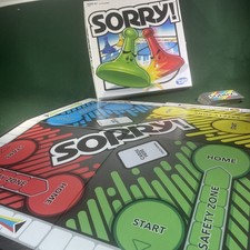 Hasbro Sorry! 2013 Edition Board Game Complete and excellent, rules Inc. 