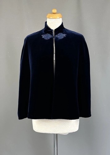 Laura ashley navy velvet - navy,