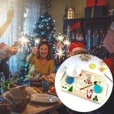 .Christmas Tray Mold Silicone