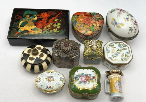 Mixed lot vtg trinket - mixed, 10