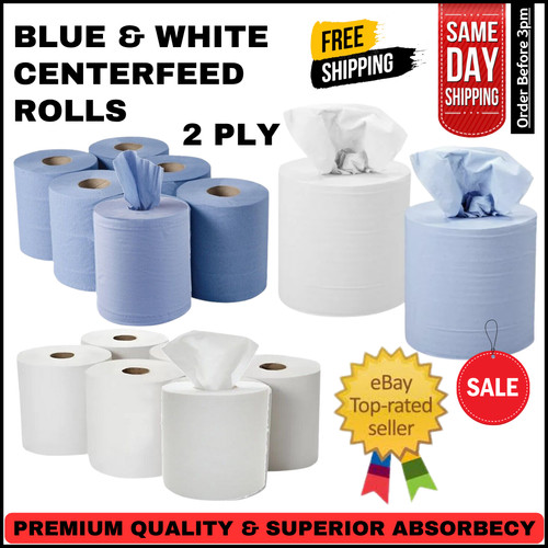 Commercial ply centrefeed - commercial, 2-ply