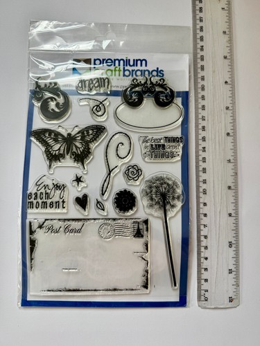 Silicone craft stamp set - craft, by