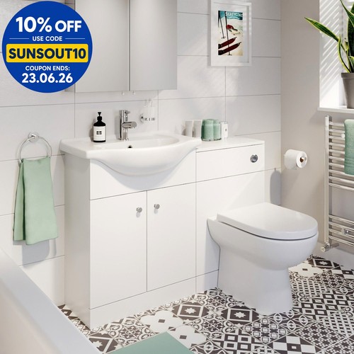 Toilet basin sink vanity unit - sink,
