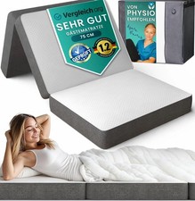 Folding Mattress Single – 14cm Thick Memory Foam Foldable Bed for Travel, Campin