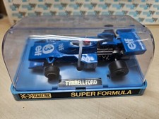 Scalextric C121 Elf Tyrell F1, NEW TYRES ALL ROUND & NEW PINION SUPERB EXAMPLE!