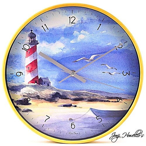 Nautical wall clock seaside - nautical,