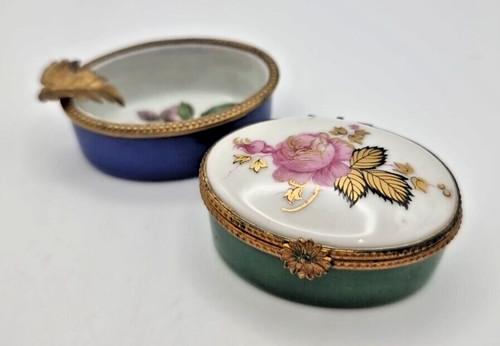 Vintage limoges floral - vintage,