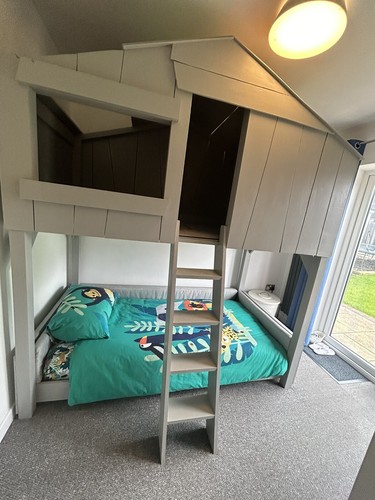 Kids tree house bunk beds - tree,