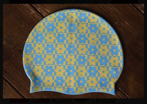 Silicone swimming cap - ,, with
