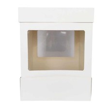 Extra Tall White Wedding Cake