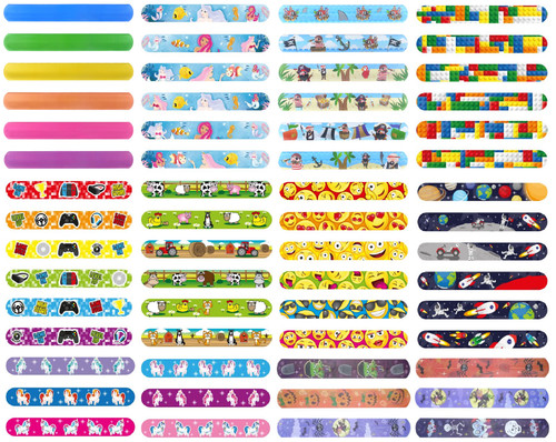 Snap slap band bracelets - snap,