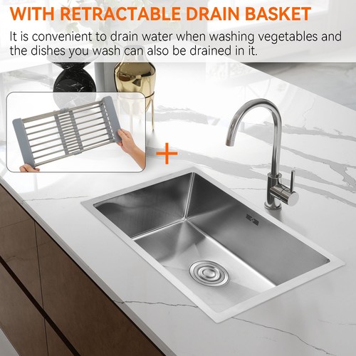 Single bowl inset kitchen - single,