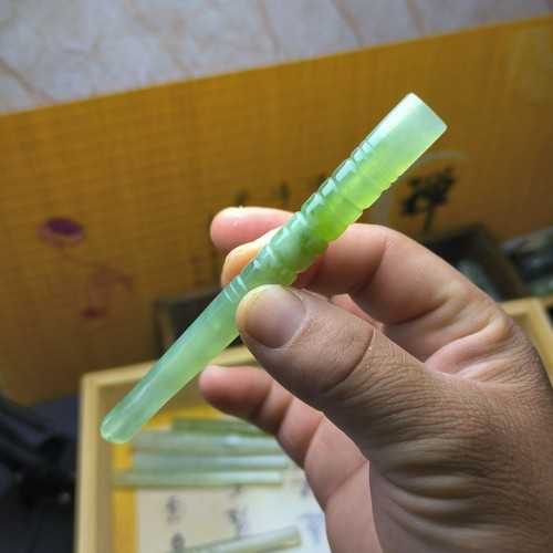 Natural jade bamboo smoking - natural,