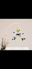 Panda Cot Mobile With Wooden
