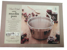 KITCHEN CRAFT HOMEMADE RANGE STAINLESS STEEL MINI JAM/MASLIN PAN 4.5 LITRE