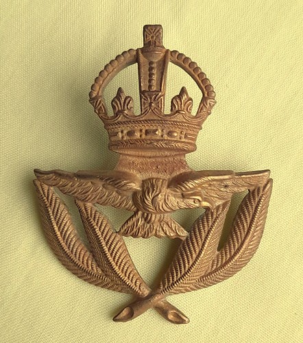 Brass raf warrant - kc, officer