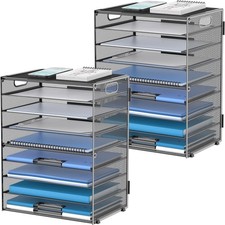 SUPEASY 9 Tier Letter Tray