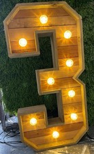 Rustic light Up