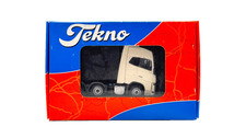 TEKNO 1/50 SCALE - 63118 - VOLVO FH16 GLOBE 6X2 WHITE TRACTOR CAB UNIT  - BOXED