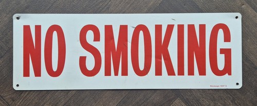 Smoking vintage industrial - no,