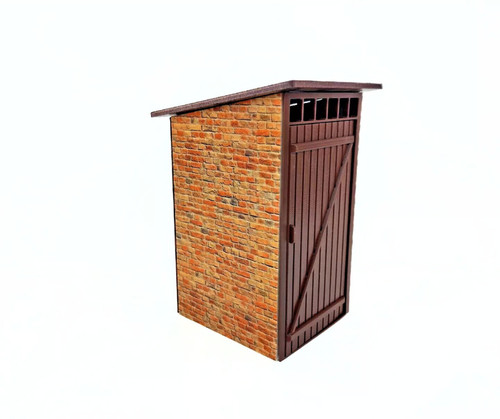 Outdoor toilet building - outdoor, wc