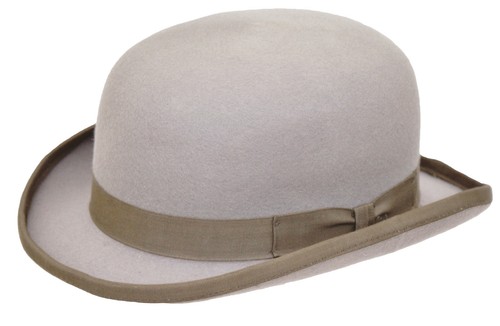 Quality 100 wool grey - quality, bowler